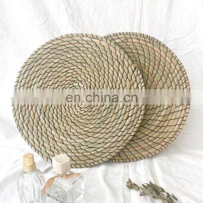 Woven Seagrass Placemat Natural Weave multipurpose placemat wall decor basket wholesale Manufacturer