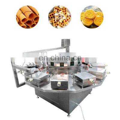 Automatic Small Ice Cream Cone Shaper Forming Waffle Baker Making Machine Supplier and Bowl Maker Machine photo-4