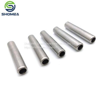 SHOMEA Customized Thin Wall 304/316 One Round Closed End Stainless Steel Swaged Tube With Slotted photo-5