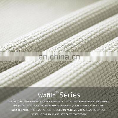 Newly Fall Waffle Adjustable Drawstring Joggers Pants High Waist Yoga Pants With Pockets photo-2