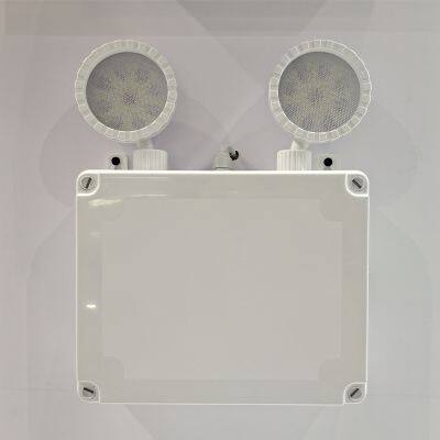 IP65 Waterproof Double Heads Emergency Light 2×3W Duration 3 Hours photo-4