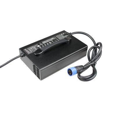 Superpower Smart 1000W 48V 17A 60V 14A 72V 11A Waterproof Battery Lithium Charger for Golf Carts AGV & Forklift photo-2