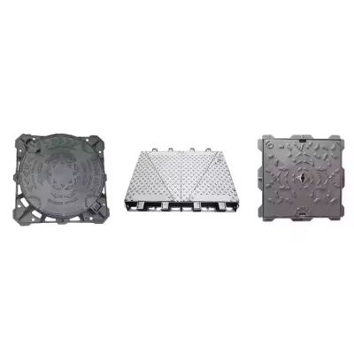 EN124 D400 Ductile Iron Square Single Seal Manhole Cover