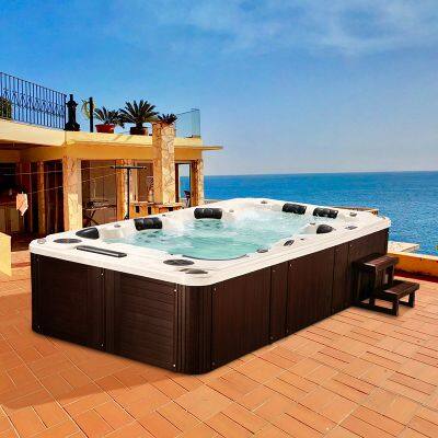 Joyspa JY8001 Spa Bathtub Message Water Treatment 8 Seats Imported Acrylic Spa Bathtub For Hotel photo-6