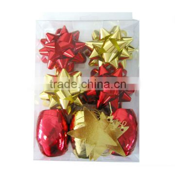 SP01 Curly Star Bow,PP Ribbon Egg ,Gift Packing Ribbon Star Bow and Iridescent Curly Ribbons