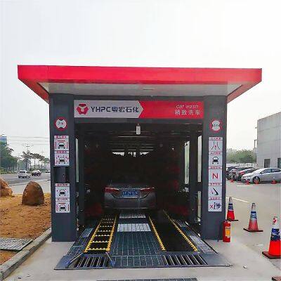 Double Track Tunnel Type Nine Brush Car Washing Machine