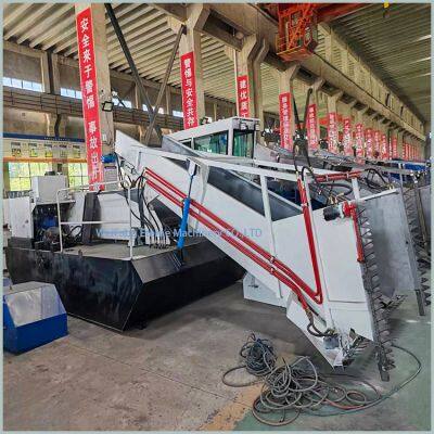 Weed Cutting Machine Boat Underwater Grass Weeder Water Hyacinth Harvester