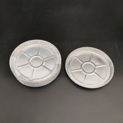 Disposable 9.9 Inch Aluminum Foil Pizza Pan 950ml Round Baking Tray for Oven or Takeout