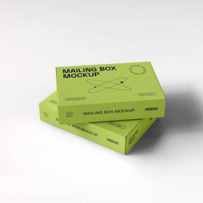 Eco-Friendly Recyclable Cardboard Logo Paper Boxes photo-2