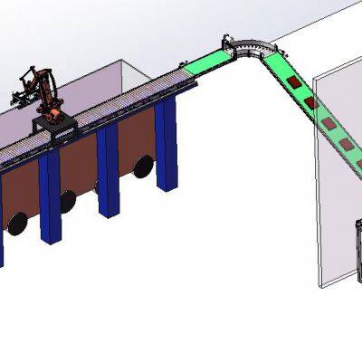 Fully Automatic Truck Loading Robot Six-Axis Bagged Compound Fertilizer Robotic Arm, Composite Loading Robot 1200-1400 Bags per Hour photo-4