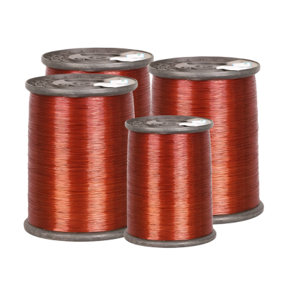 China Factory Direct Supply 0.20mm-5.0mm 200C Round Size Aluminium Enamelled Winding Wire AWG4-AWG32 Indonesia Pakistan photo-1