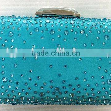 Clutch Style and crystal Material jewelled evening handbags