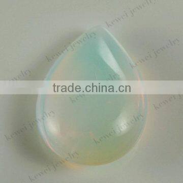 Colorful Gemstone Beads Pear Shape White Cheap Glass Gems photo-3