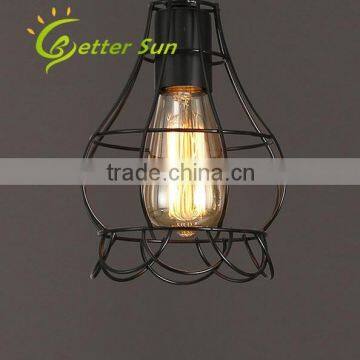 Industrial Pendant Lamp Iron Cage Pendant Light Fixture of Ceiling