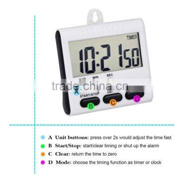 Kitchen Countdown Cooking Timer Digital With Magnet photo-2