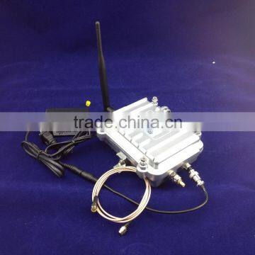 2.4G 4 Watt OEM Waterproof Outdoor Wifi Signal Receiver 2km Coverage TDD Wlan Booster Wifi Signal Booster photo-2