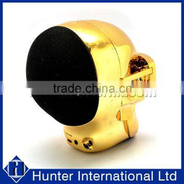 Christmas Season Skull Head Shape Bluetooth Speaker photo-3