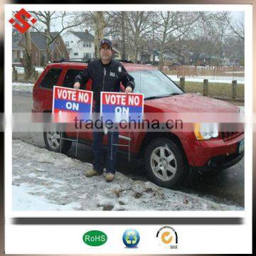 Wire Stake Corrugated Plastic Sign Board for Advertising photo-2