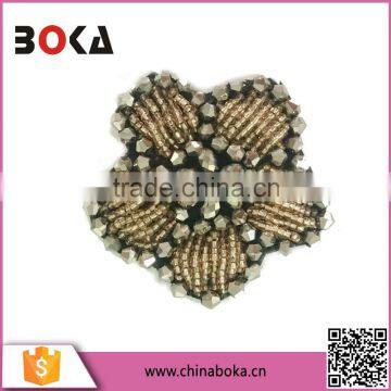 BOKA Beaded Flower Appliques for Head Band