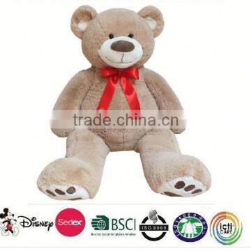 big teddy bear 200cm custom plush toy/plush brown bear toy/soft plush brown bear toy