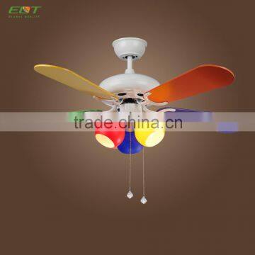 Home Decorative Classical Design Ceiling Light Fan with Pulling Switch