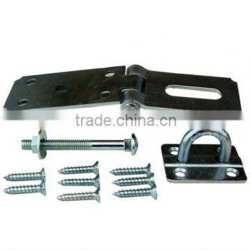 7-1/4" Extra Heavy Duty Door Hasp with Carriage Bolt