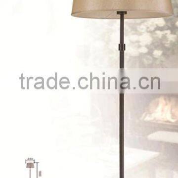 hotel bronze color floor standing lamp 60W&living room floor lamp