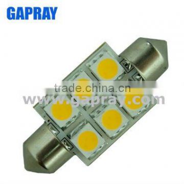 SMD 5050 1W 37mm 12V DC led festoon dome light for caravan