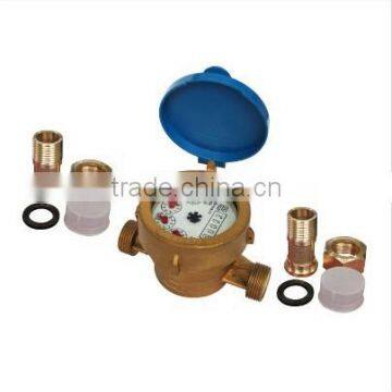 length 16cm household water meter from volumetric water meter