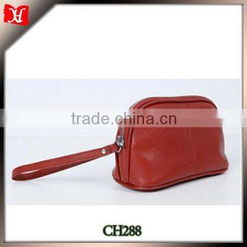 hotsell genuine leather bag for cosmetics