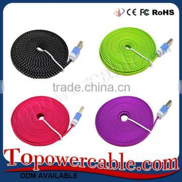 High Speed Braided Micro-USB To USB 2.0 Charging Cables For Samsung Galaxy S6 photo-3