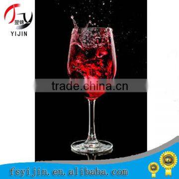 classic lead free crystal wine glass