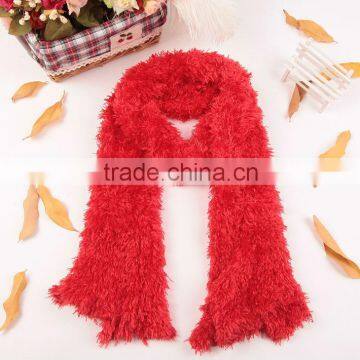 Fashion Microfiber Magic Office Girls Winter Knitted Scarf And Shawl