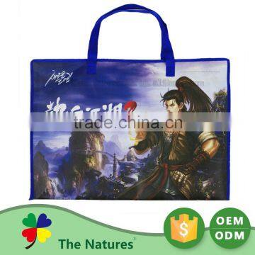 New Arrived Lightweight Customize Non Woven Advertising Ziplock Freezer Bag Plastic Zipper