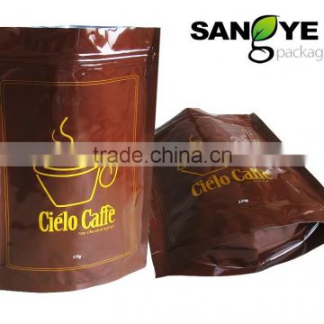 China Wholesale coffee/tea pouches plastic silver aluminium foil packaging bag