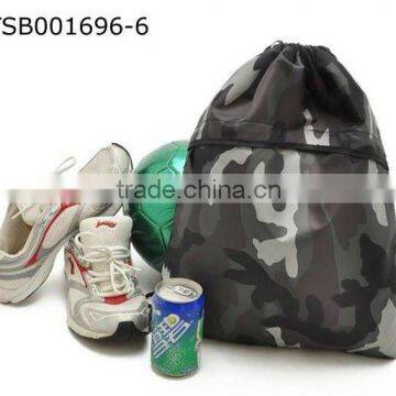 camouflage wholesale drawstring backpack