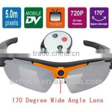 720P HD Sport sunglasses Camera with remote control