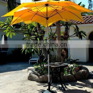 9' Wind Resistant Lotus Fiberglass Patio Umbrella