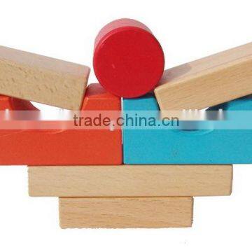 Wooden Toy Building Blocks Children Wooden Building Blocks Toys photo-4