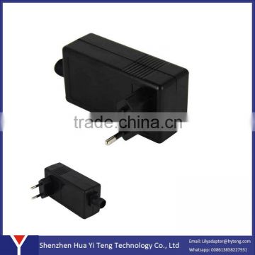 24W EU Waterproof Power Adapter Manufacturer