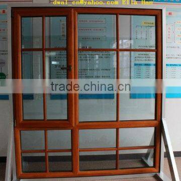 wooden grain color aluminium profile for windows and doors