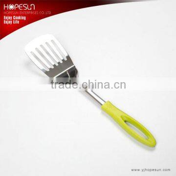 Popular high grade kitchen utensils stainless steel slotted steak turner                        
                                                                                Supplier's Choice