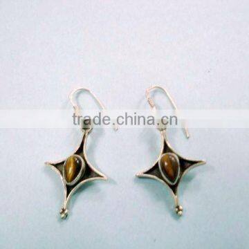 925 sterling silver gemstone earrings