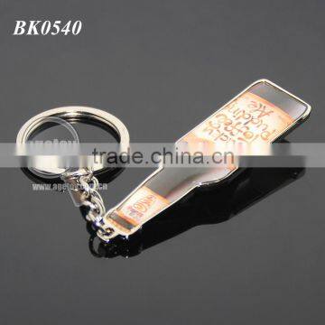 Promotional Customized Metal Beer Bottle Shape Opener Keychain photo-3