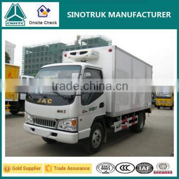 JAC Refrigerator Freezer Truck/5000kg Refrigerator Cooling Van for Sale