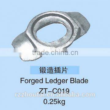 Forged Ledger Blade CupLock Scaffolding System Scaffolding parts DIP Galvanized ZT-C019