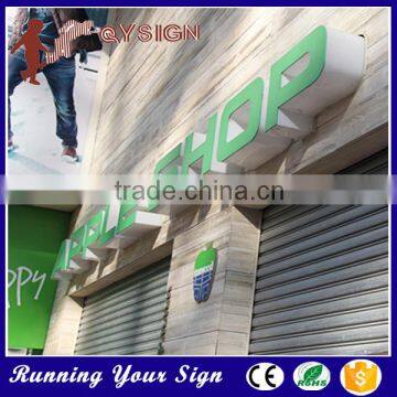 cheap price acrylic sign letters led advertising shop