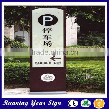 Best choice parking standing plastic leading signs