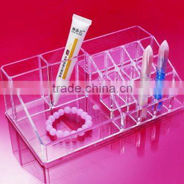 Factory Manufacturing acrylic cosmetic and accessory organizer