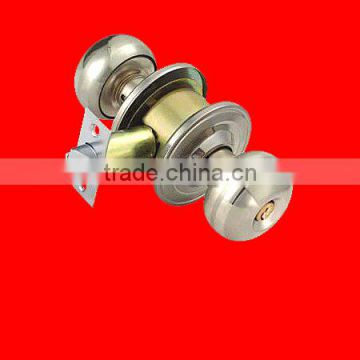 Door Lock Stainless Steel Finish Tubular Entrance Ball Door Lock